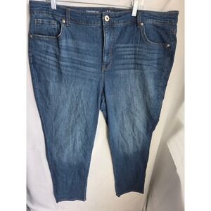 Style & Co Straight Leg Jeans Men Blue Medium Wash Straight Mid Straight NEW